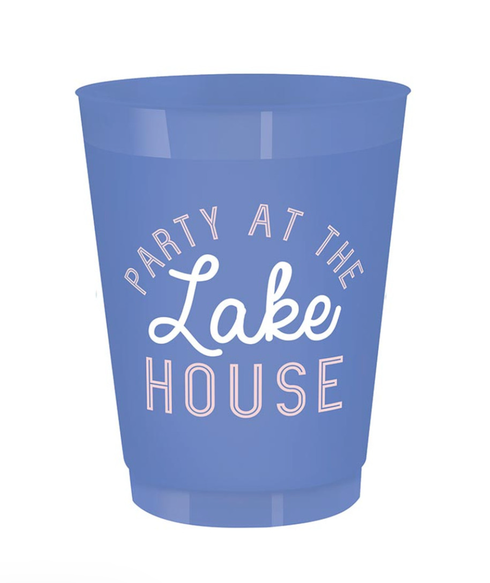 Party at the Lake House Frost Cup Set