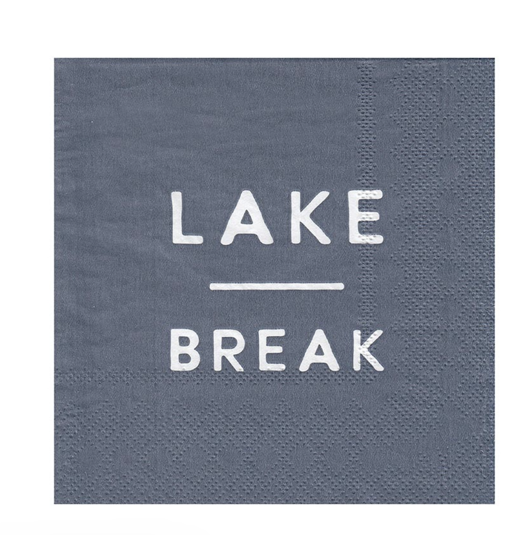 Lake Break Cocktail Napkins