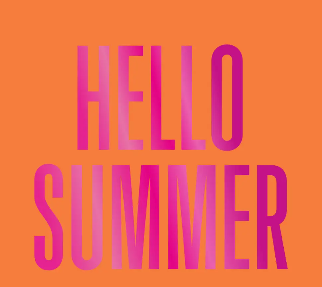 Hello Summer Cocktail Napkin