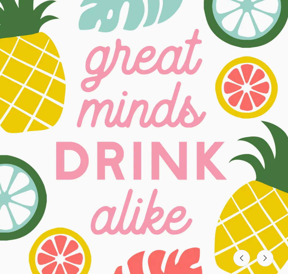Great Minds Cocktail Napkins