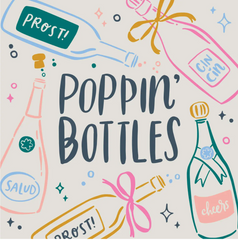 Poppin’ Bottles Cocktail Napkins