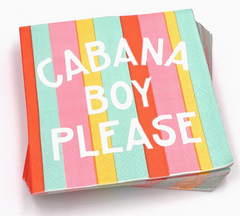 Cabana Boy Please Cocktail Napkins