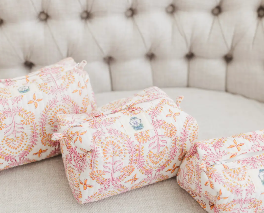 Dahlia Cosmetic Bag