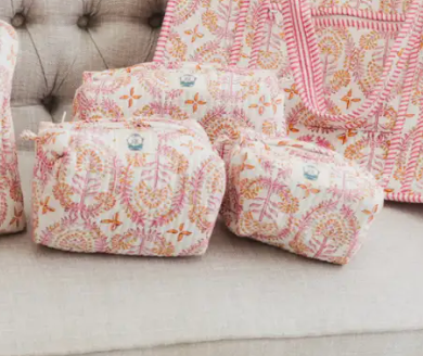Dahlia Cosmetic Bag