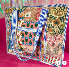 Wildflower Patch Quilted Tote