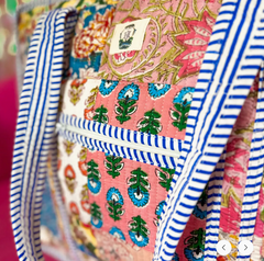 Wildflower Patch Quilted Tote