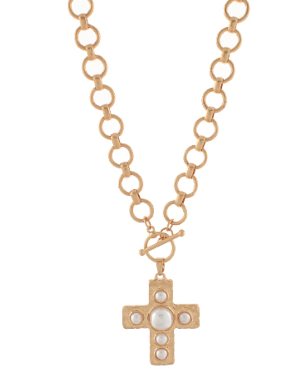 Divine Cross Necklace