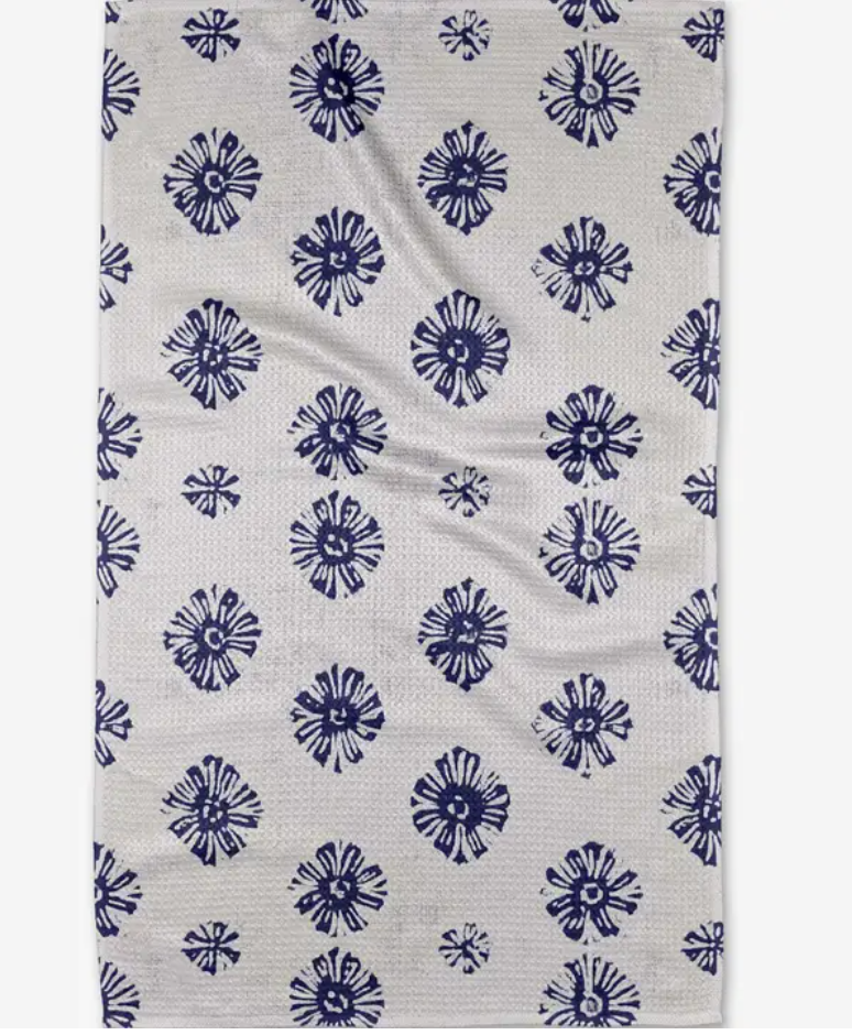 Leyla White Tea Towel
