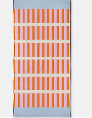 Red Glow Beach Towel