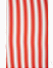 Summer Stripes Red Tea Towel