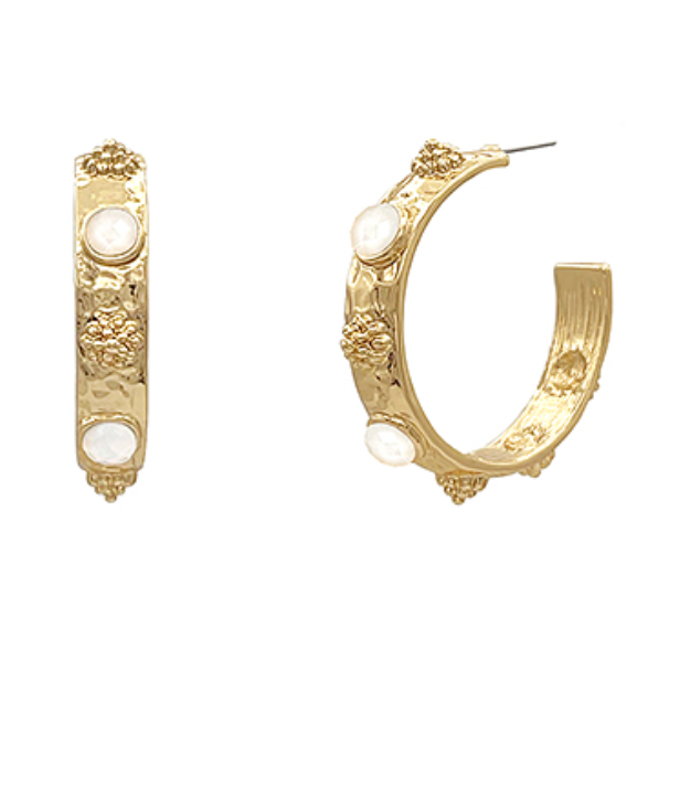 Pop Luxe Hoop