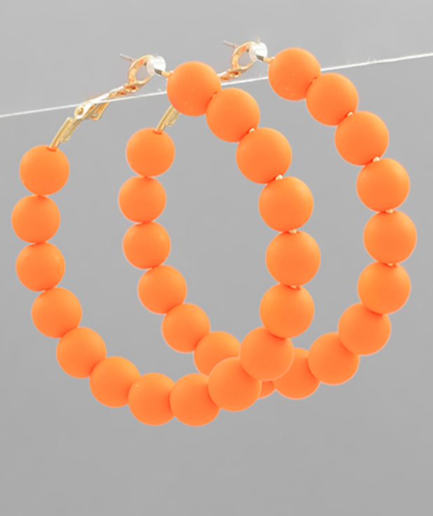 Tangy Twist Hoops