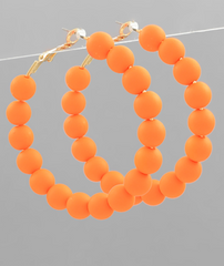 Tangy Twist Hoops
