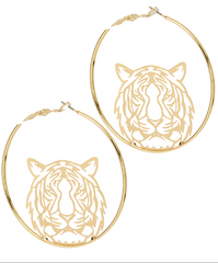 Golden Gaze Hoops