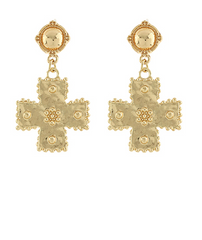 Sacred Bloom Drop Earring
