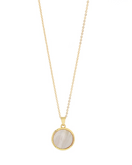 Moonlit Medallion Necklace