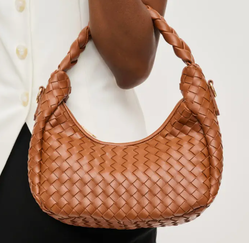 Laken Woven Shoulder Bag Crossbody