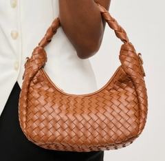 Laken Woven Shoulder Bag Crossbody