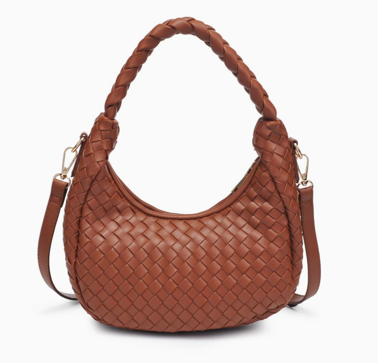 Laken Woven Shoulder Bag Crossbody