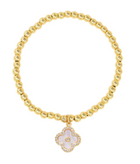Moonlit Clover Bracelet