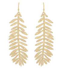 Palmetto Drop Earring