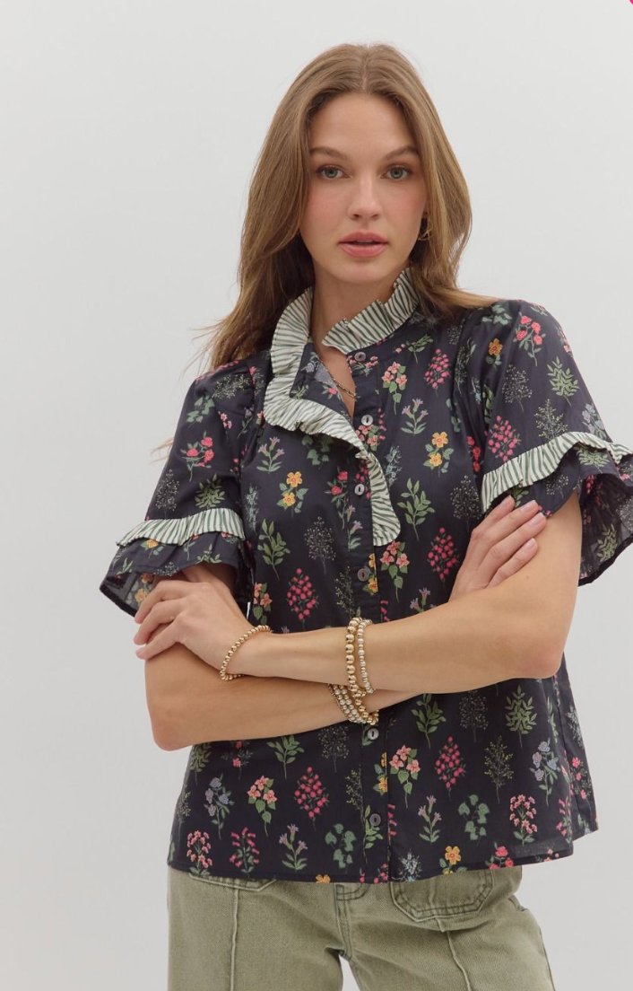 Bloom & Ruffle Top