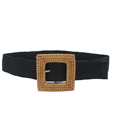 Square Rattan Straw Belt