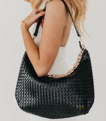 Sienna Slouchy Woven Shoulder Bag