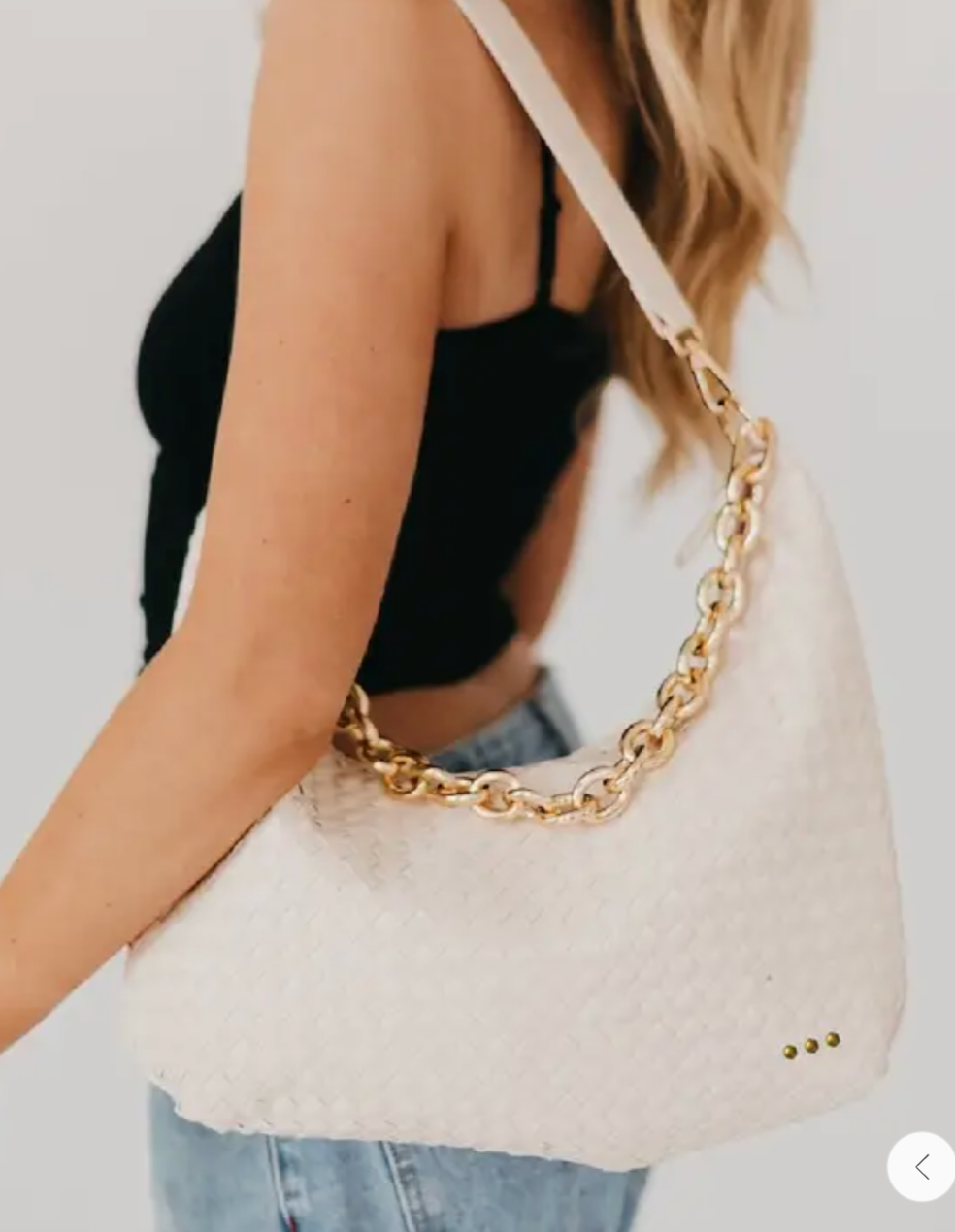 Sienna Slouchy Woven Shoulder Bag