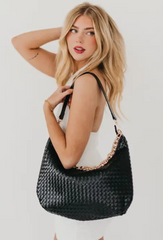 Sienna Slouchy Woven Shoulder Bag