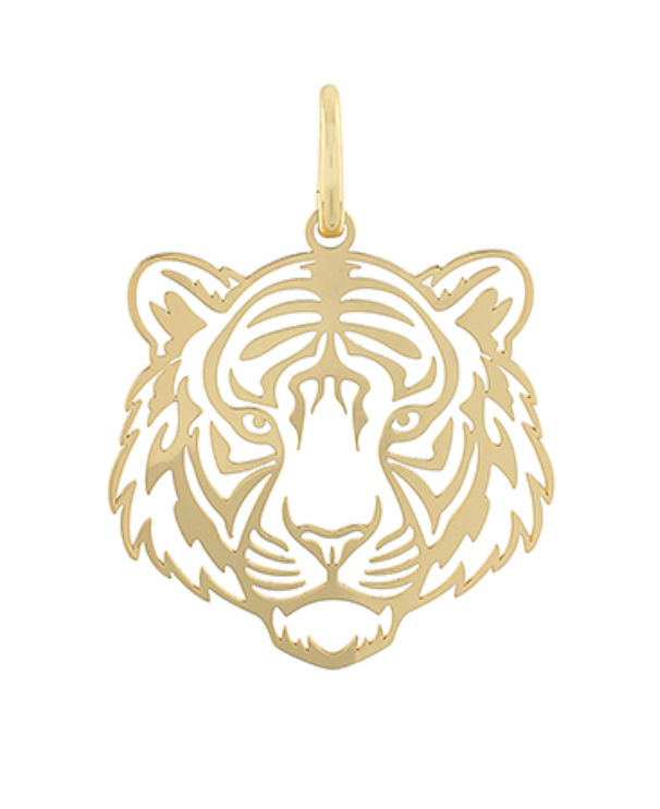 Fierce Filigree Tiger Charm