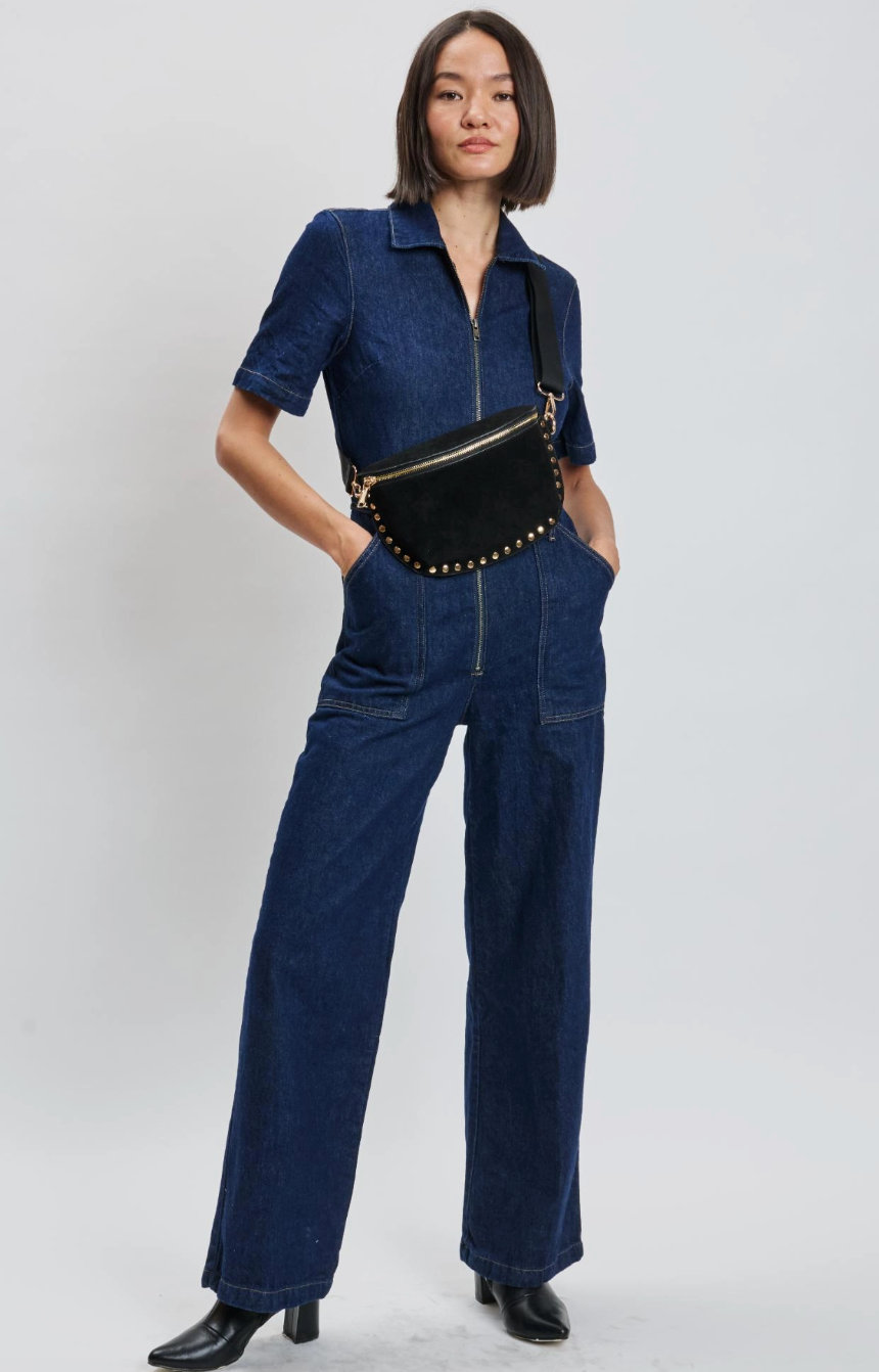 Gizelle Suede Belt Bag