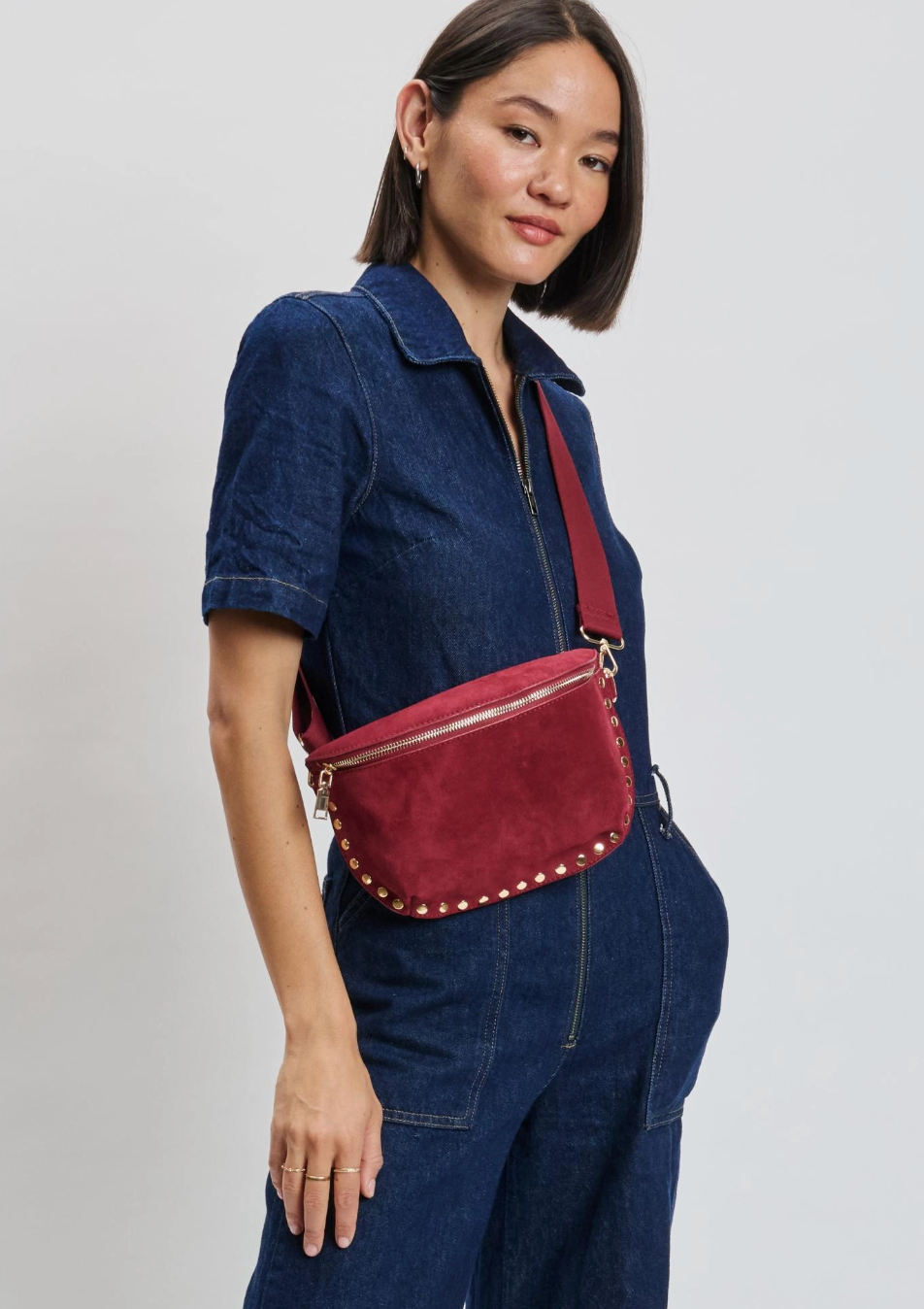 Gizelle Suede Belt Bag