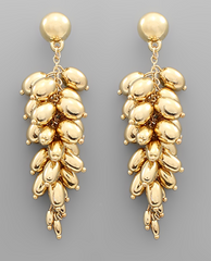 Golden Cascade Earring