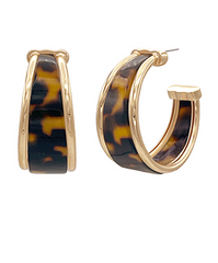 Tortoise Twist Hoop