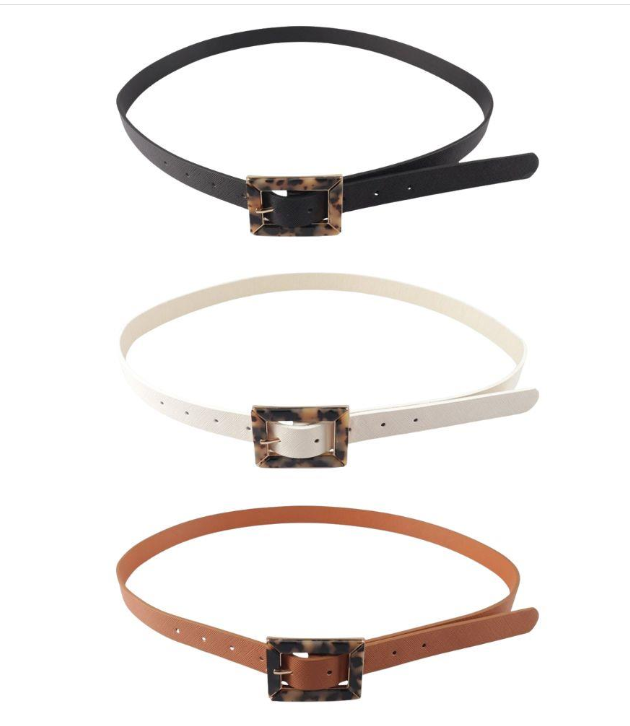 Tortoise Chic Belt