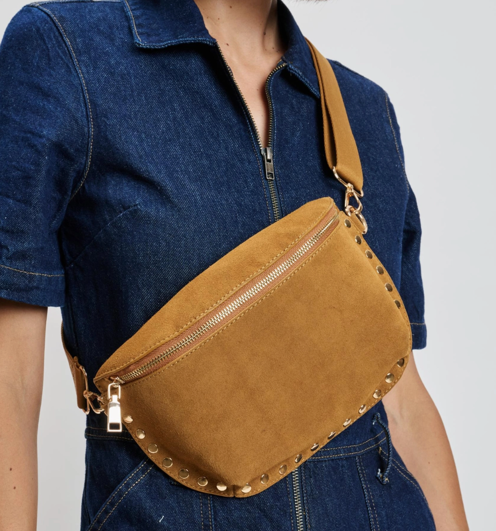Gizelle Suede Belt Bag