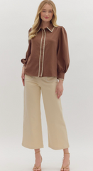 Cocoa Charm Blouse