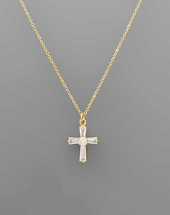 Divina Cross Necklace