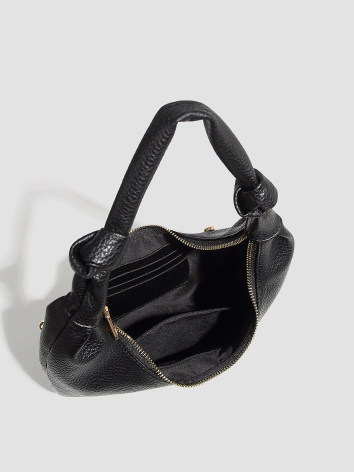 Midnight Stud Hobo Bag