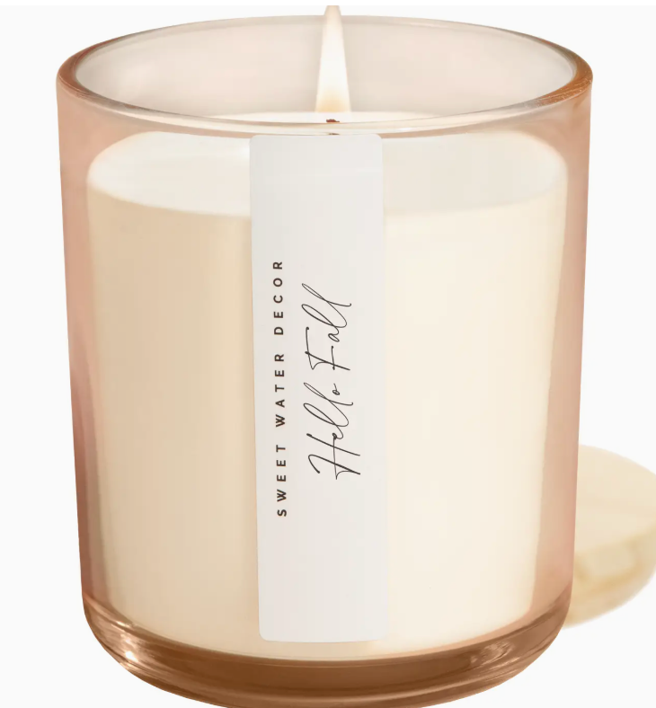 Hello Fall Candle