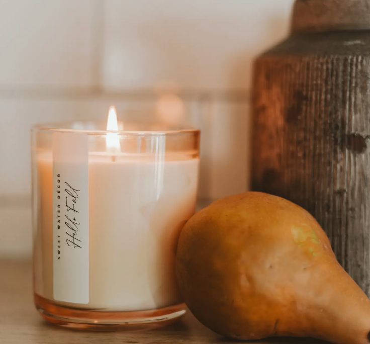 Hello Fall Candle