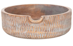 Hand Carved Mango Wood Bowl