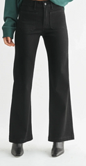 Mini Patch Pocket Flare (black)