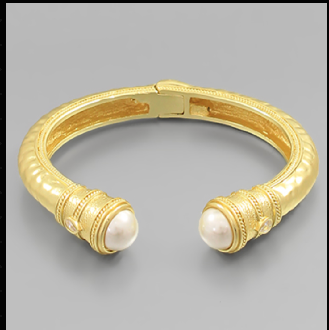 Pearl Demi Cuff Bracelet