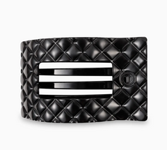 Quilted Flat Rectangle Clip (medium)