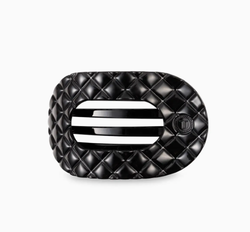 Quilted Flat Small Round Clip