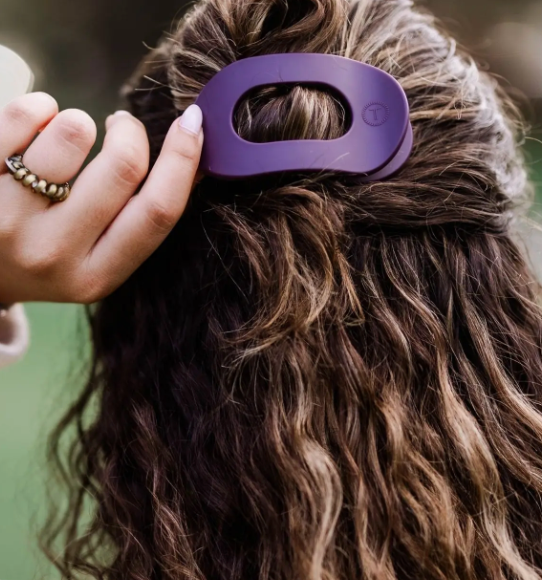 Teletie Small Round Flat Clip