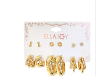 Golden Essentials Earring Set