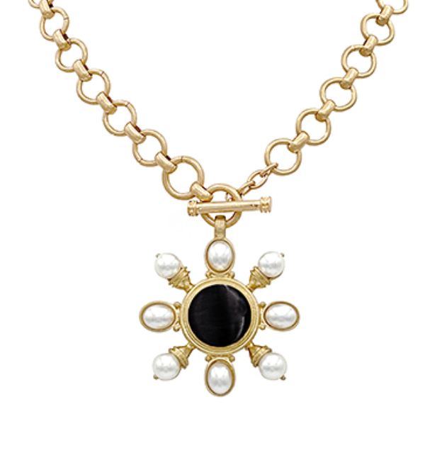 Solara Medallion Necklace